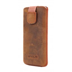 Case Protect Ancus για Apple iPhone SE/5/5S/5C Leather Olive