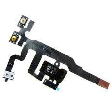 Jack Connector Apple iPhone 4S with Volume and Mute Button Black OEM Type A