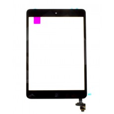 Digitizer Apple iPad Mini with IC, Home Button and Tape Black OEM Type A
