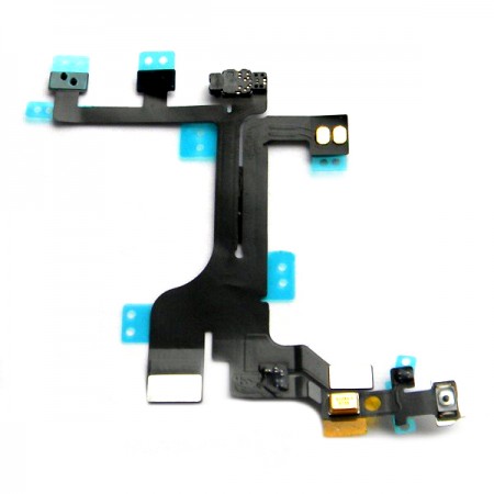 On/Off Switch With Volume and Mute Control For Apple iPhone 5C OEM Type A