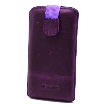 Case Protect Ancus for Samsung  Galaxy A3 / Core Prime/ XCover 3 Leather Grazy Purple