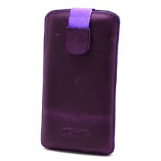 Case Protect Ancus for Samsung  Galaxy A3 / Core Prime/ XCover 3 Leather Grazy Purple