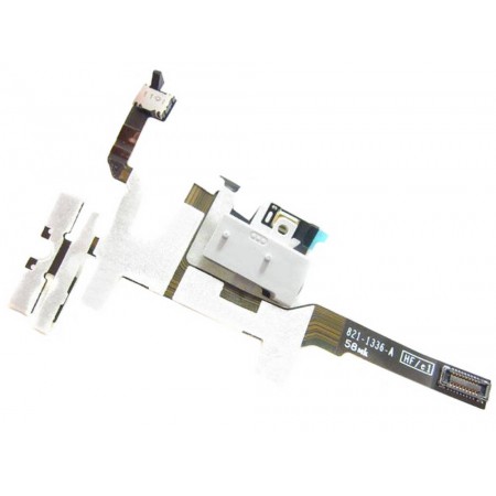 Jack Connector Apple iPhone 4S with Volume and Mute Button White OEM Type A