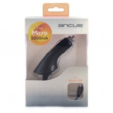 Ancus Car Charger Micro USB 5V 1000 mAh with Input 12/24V