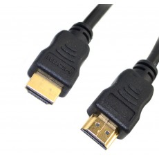 Data Cable Jasper HDMI 1.4 A Male To A Male Gold Plated CCS 3m Black