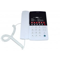 Hotel-Τype Telephone Device Witech WT-5006 White with Emergency Button and Open Conversation