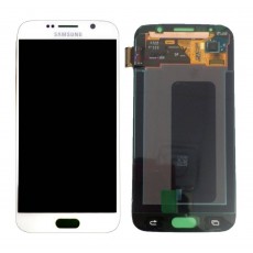 Original LCD & Digitizer Samsung SM-G920F Galaxy S6 with Tape White GH97-17260B