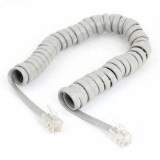 Telephone Cable RJ11 Ancus HiConnect White 2m Bulk