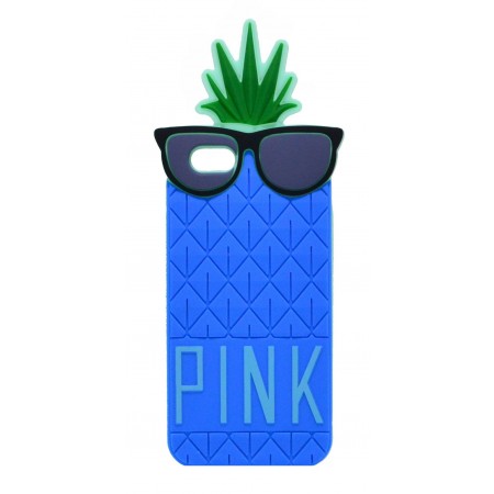 Case Silicon Ancus Pineapple for Apple iPhone 6/6S Blue