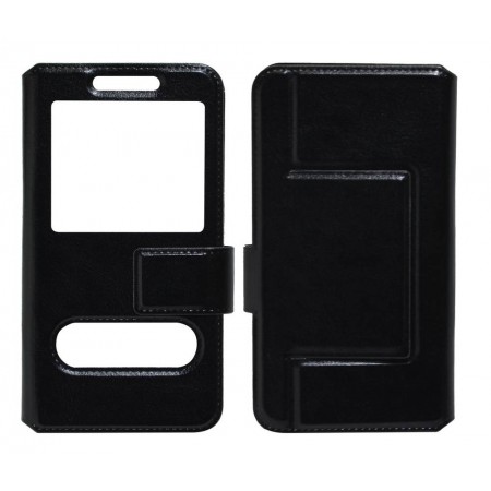 Book Case S-View Ancus Stick it Universal for Smartphone 4.0" - 4.5" Black