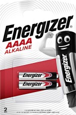 Battery Alkaline Energizer AAAA 1.5V Pcs. 2