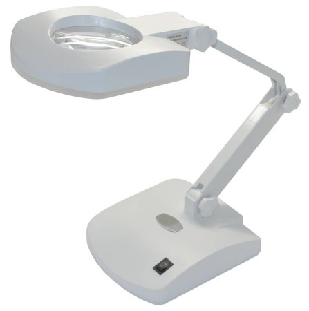 Office Lamp Best 8611BL 3.5W White with Illumination 5X-10X Magnifying Glass