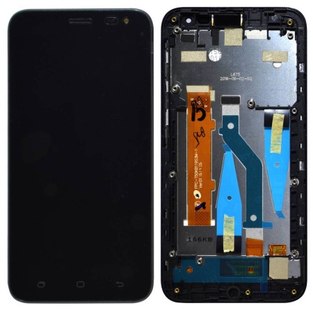 Original LCD & Digitizer Hisense L675 Black with Frame and Receiver 1025411