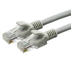 Patch Cable Jasper Cat 6 UTP CCA 1m Grey