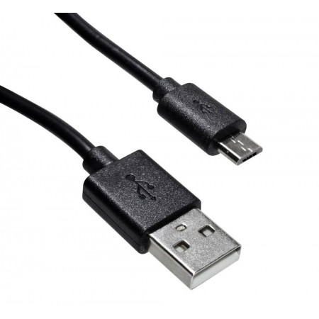 Data Cable Jasper USB AM to Micro USB B Black 1m