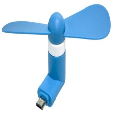 USB Mini Fan Ancus Blue