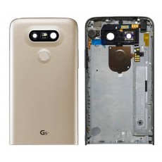 Back Cover LG G5 H850 with On/Off, Side Button, Motor, Camera Lens Gold Original ACQ88954404