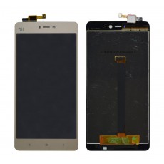Original LCD & Digitizer Xiaomi Mi 4S Gold without Frame (Dimension:135mm)