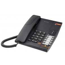 Telephone Alcatel T380 Black, with Speakerphone and Headset Socket (RJ9)