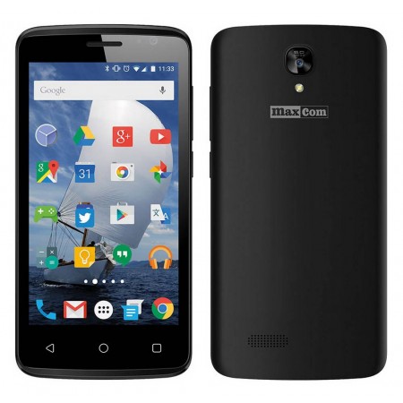 Maxcom MS453 (Dual Sim) 3G 4.5", Android 5.1, 845*480 IPS Quad Core 1.3 GHz 1GB/8GB Black