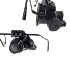 Magnifying Headlamp 9892A-II 20x with Led in Eyeglass Frame