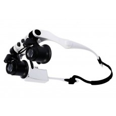 Magnifying Headlamp 9892GJ-3A 10x, 15x, 20x, 25x with 2 Led in Eyeglass Frame