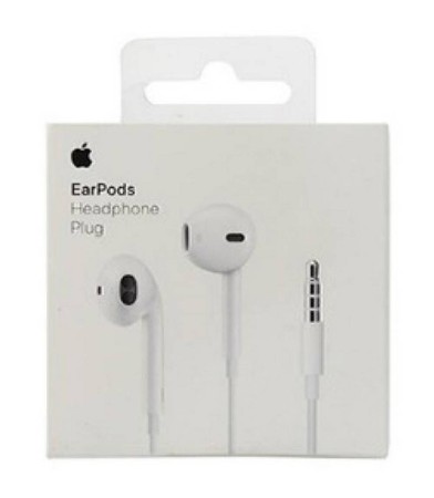 Hands Free Stereo Apple Earbuds with 3.5mm jack White MNHF2ZM/A