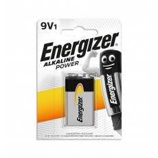 Battery Power Alkaline Energizer 6LR61 size 9V Psc. 1