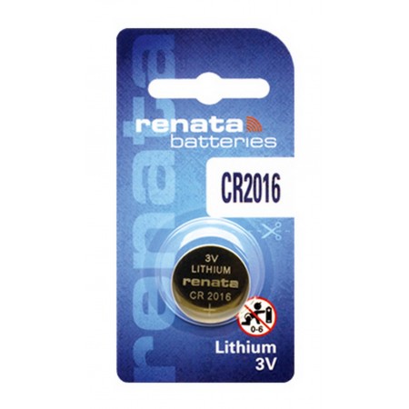 Buttoncell Lithium Electronics Renata CR2016 Pcs. 1
