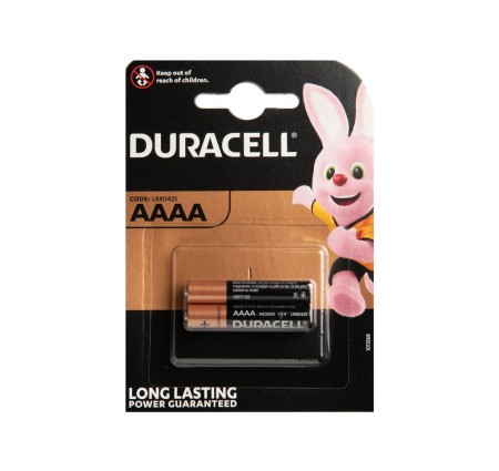 Battery &Alpha;lkaline Duracell Long Lasting LR8D425 / MX2500 size AAAA Pcs. 2