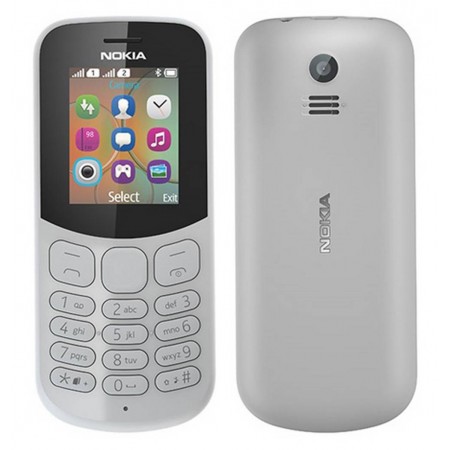 Nokia 130 (2017) Dual Sim 1.8" Grey GR