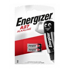 Battery Alkaline Energizer A27/27A/CA22/EL812/EL812/G27A/GP27A/L828/MN27 12V Pcs. 2