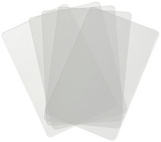 Plastic Opening Card 8 x 5 cm