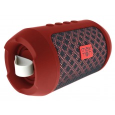 Wireless Speaker Bluetooth Maxton Masaya MX116 3W Red with Built-in Microphone Audio-in MicroSD and FM Radio