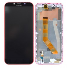 Original LCD & Digitizer Hisense F17 Pro Red with Frame