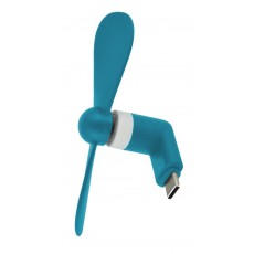 USB USB-C Mini Fan Ancus Blue