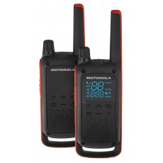 Walkie Talkie Motorola Go Adventure PMR T82 with Hands Free Port of 2.5mm Black with Led Torch, Coverage 10 km