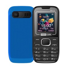 Maxcom MM135 (Dual Sim) 1,77" with Camera, Bluetooth, Torch, Speakerphone and FM Radio Black - Blue