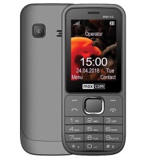 Maxcom MM142 (Dual Sim) 2.4" with Camera, Bluetooth, Torch, Speakerphone and FM Radio Gray