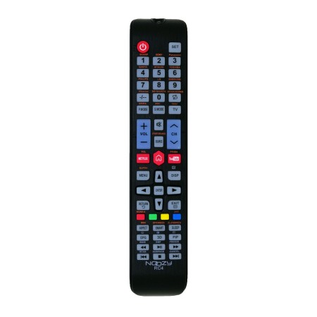 Remote Control Noozy RC4 for TV with Easy Set Up. Compatible with Smart TVs