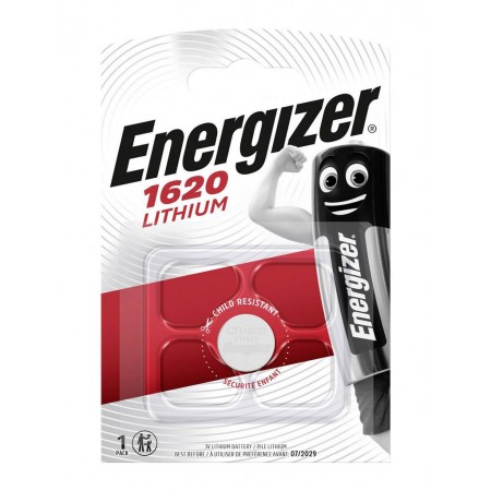 Buttoncell Lithium Energizer CR1620 Pcs. 1