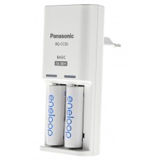 Battery Charger Panasonic Eneloop BQ-CC50E for AA with 2 AA batteries 1900mAh included
