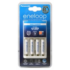 Battery Charger Panasonic Eneloop BQ-CC51E for AAA with 4 Batteries 750mAh