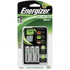 Battery Charger Energizer with AA/AAA with 4 ΑΑ Batteries 2000mAh Included