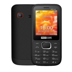 Maxcom MM142 (Dual Sim) 2.4" with Camera, Bluetooth, Torch, Speakerphone and FM Radio Black