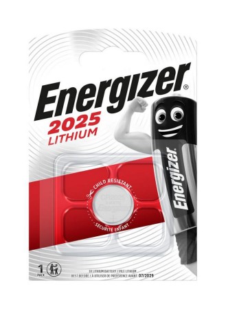 Buttoncell Lithium Energizer CR2025 Pcs. 1