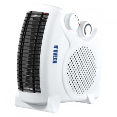 Fan Heater N'OVEEN FH-06 2000W. Option for Cold Air Flow. Vertical or Hhorizontal Position White