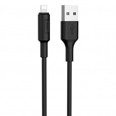 Data Cable Hoco X25 for iPhone/iPad/iPod Lightning Black 1m
