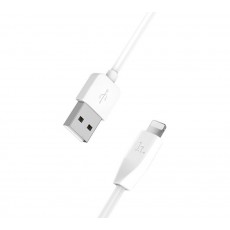 Data Cable Hoco X1 for iPhone/iPad/iPod Lightning White 1m