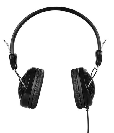 Headphone Stereo Hoco W5 Manno 3.5mm Black with Microphone and Operations Control Button